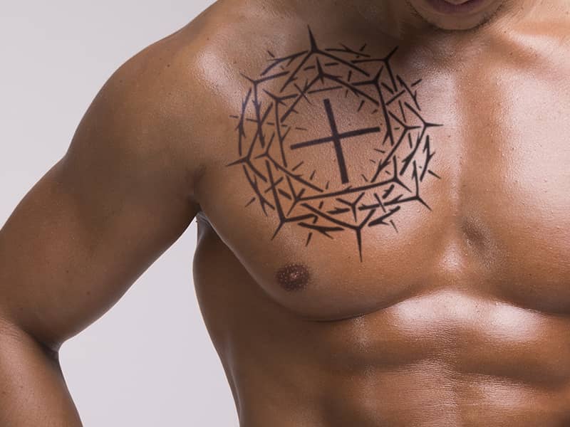 5 Jesus Tattoo Designs For Men Popular Christian Tattoos Beliefnet